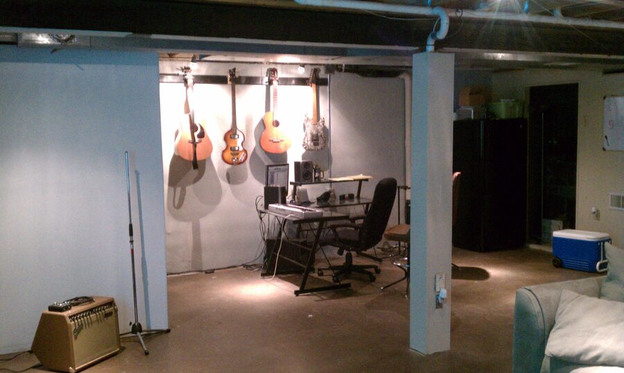Basement studio
